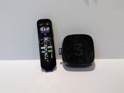 Roku 3 (3rd Generation) Media Streamer 4230R in black headphone jack, HDMI,Wi-Fi