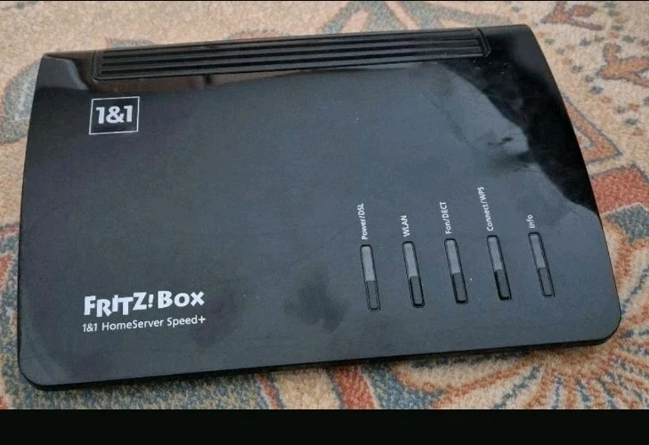 Fritz box 7590 Home Server Speed +