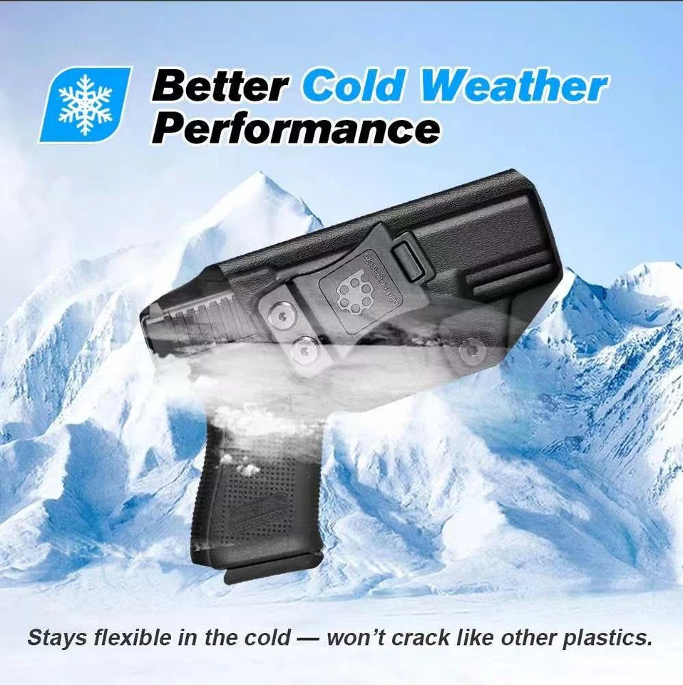 Amberide KYDEX Holster For Ruger Max-9 Lifetime Warranty Inside Waistband - Image 3 of 4