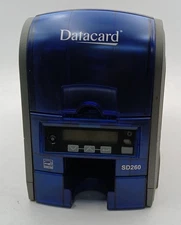 Datacard SD260 PX10 USB Ethernet Thermal ID Card Printer | No AC | No Cards