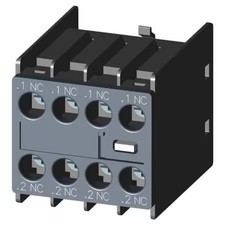 Siemens 3Rh29111fa04 Auxiliary Contact Block, 0No/4Nc