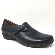 NEW Dansko Franny Loafers Shoes Womens Size 8.5-9 US 39 EU Blue Leather Comfort