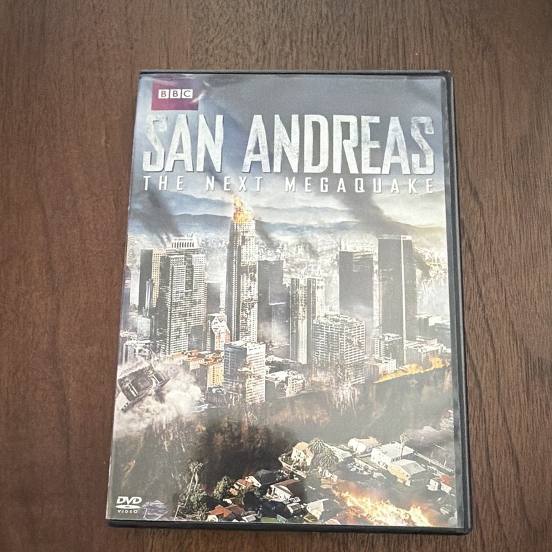 BBC San Andreas: The Next Megaquake DVD 2015 English NTSC Region 1 Bonus