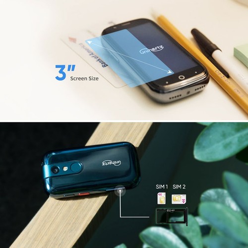3" 4G LTE Unihertz JELLY 2 Mini Smartphone Android 11 NFC Phone Mobile Unlocked - Afbeelding 7 van 17