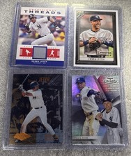 DEREK JETER Lot 1995 Pinnacle Select Traditional Threads Game Used Jersey Rookie