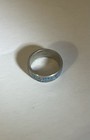 Vintage Sterling Silver Turquoise Inlay Ring Fish Hallmark Southwest Arizona Est — photo 4
