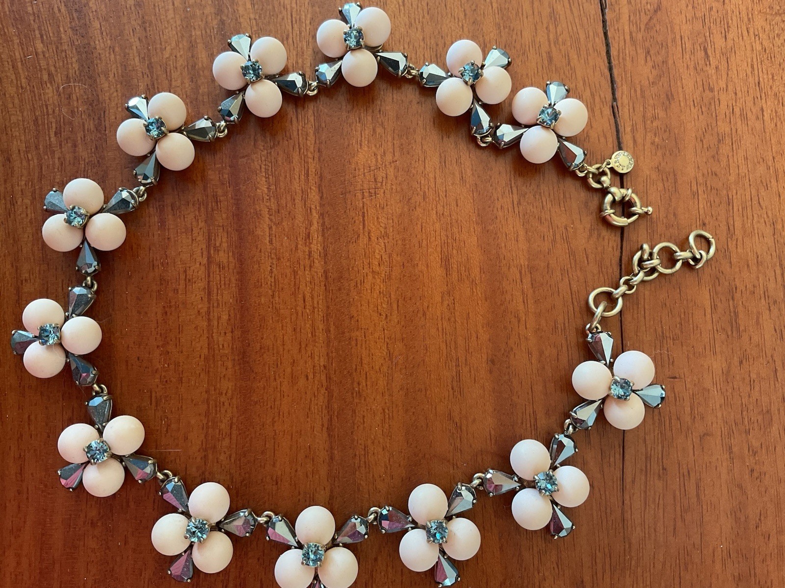 J.CREW Flower Statement  Necklace Multi Color - image 10