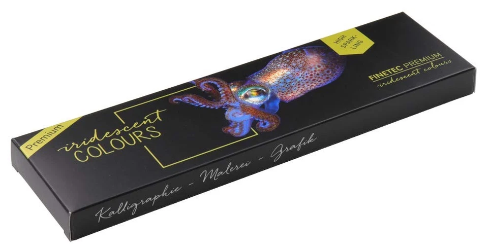 Holbein Finetech жемчужный цент цвет премиум F8001 блестящий 6 цветов набор 61... - Изображение 2 из 3