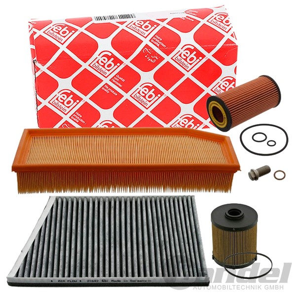 Febi Inspektionspaket Passend FüR Mercedes C-KLASSE W203 C270 CDI CLK FILTER-SET-image
