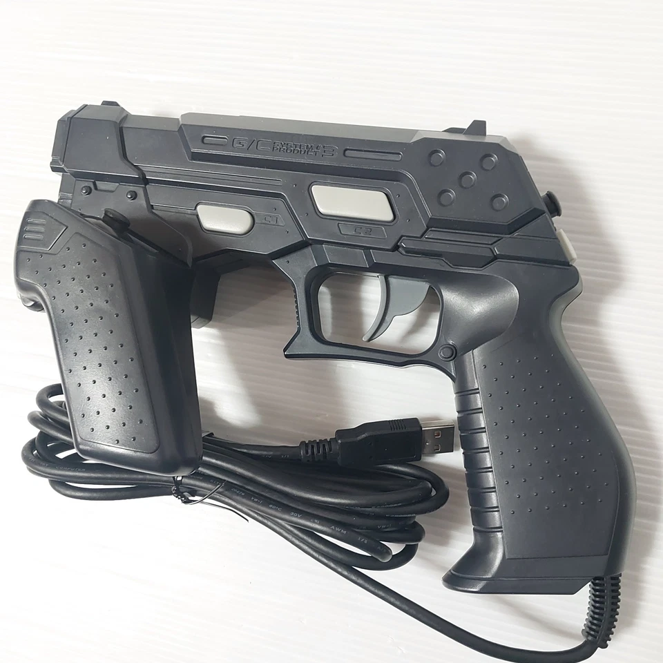 PS3 TIME CRISIS 4 + 2 Guncon3 + LED Marker Playstation3 mit Box funktioniert einwandfrei - Bild 2 von 4