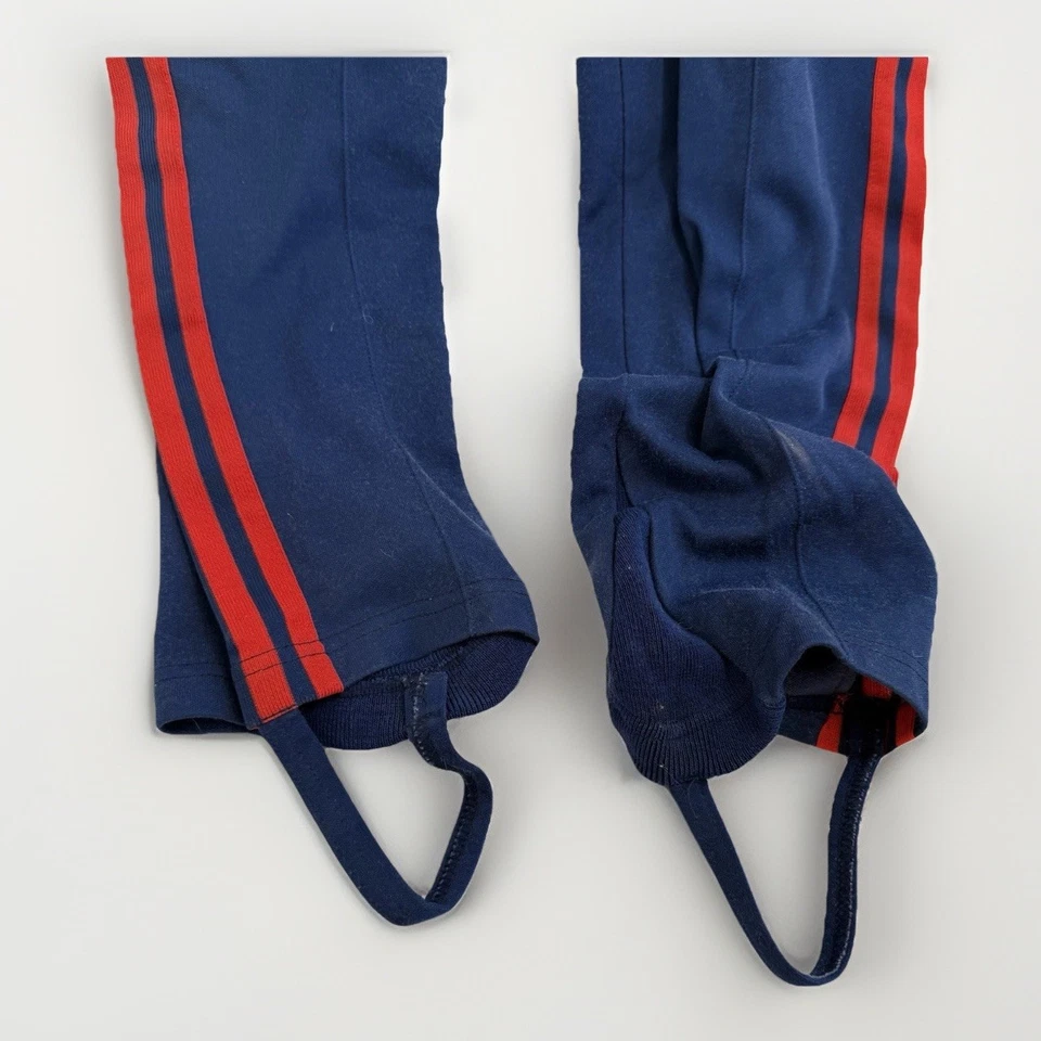 VINTAGE WEST GERMANY PORTAS ADIDAS 70-80s JUMPSUIT OVERALLS TRACKSUIT Sz XL (M) - Image 4 of 4