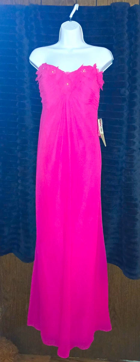 cheap hot pink bridesmaid dresses for sale Lavetir A-Line/Princess Sleeveless Off-the-Shoulder Size:52 Regular 26) * Lengths Kissprom dress New Foundations VM 2