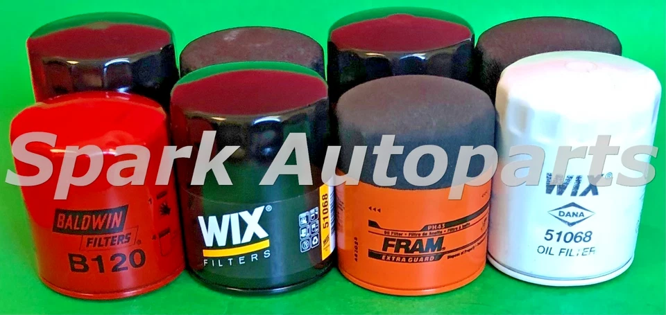 Lot of 8 Engine Oil Filter WIX 51068 FRAM PH43 BALDWIN B120 For DODGE LAND ROVER - Image 2 of 3
