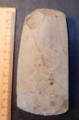 Polished flint axe, thin-butted types. Early Neolithic around 3600 b.c.