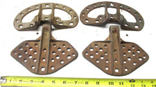 1  Pair  Antique  Iron  Barn Hay Loft Door Hinges