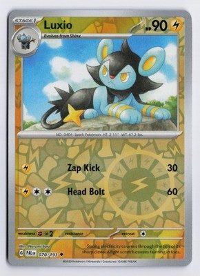 Luxio - PAL #070/193 SV02: Paldea Evolved Reverse Holofoil NM