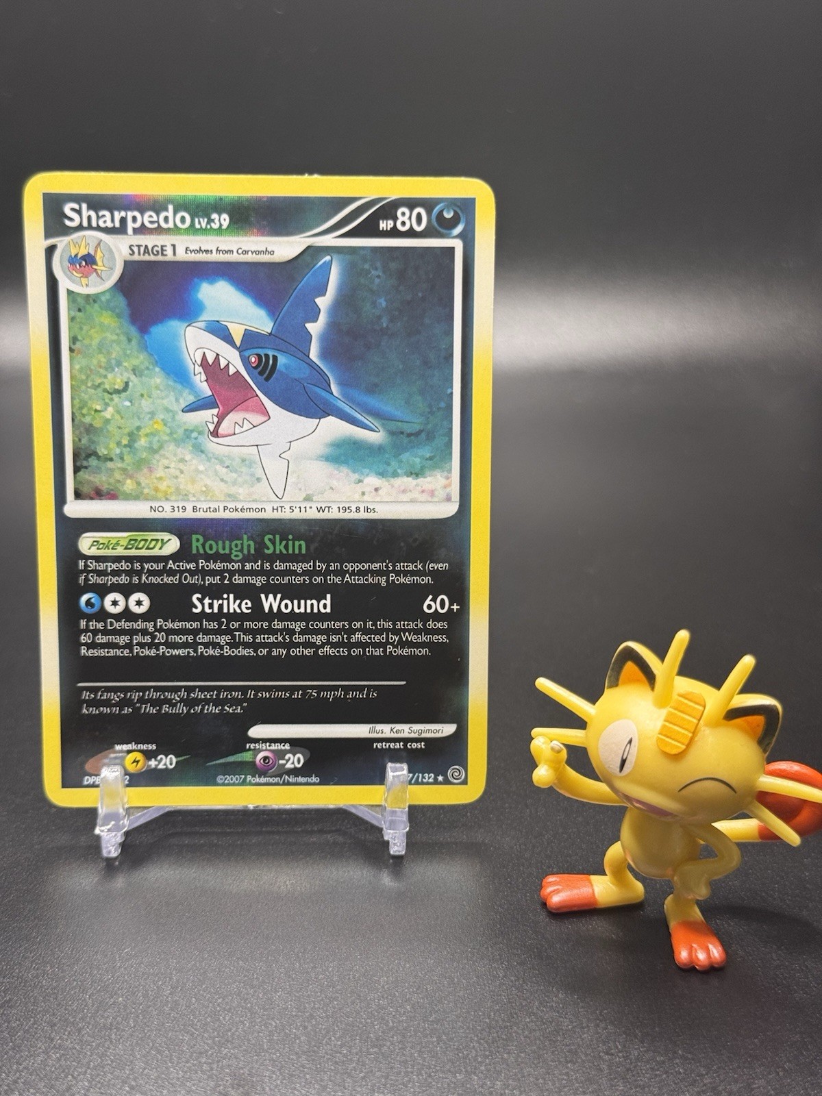 Sharpedo 37/132 Pokemon Secret Wonders Reverse Holo - LP