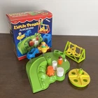 Vintage Fisher Price Little People PLAYGROUND #2525 NEAR COMPLETE w/ BOX 1986