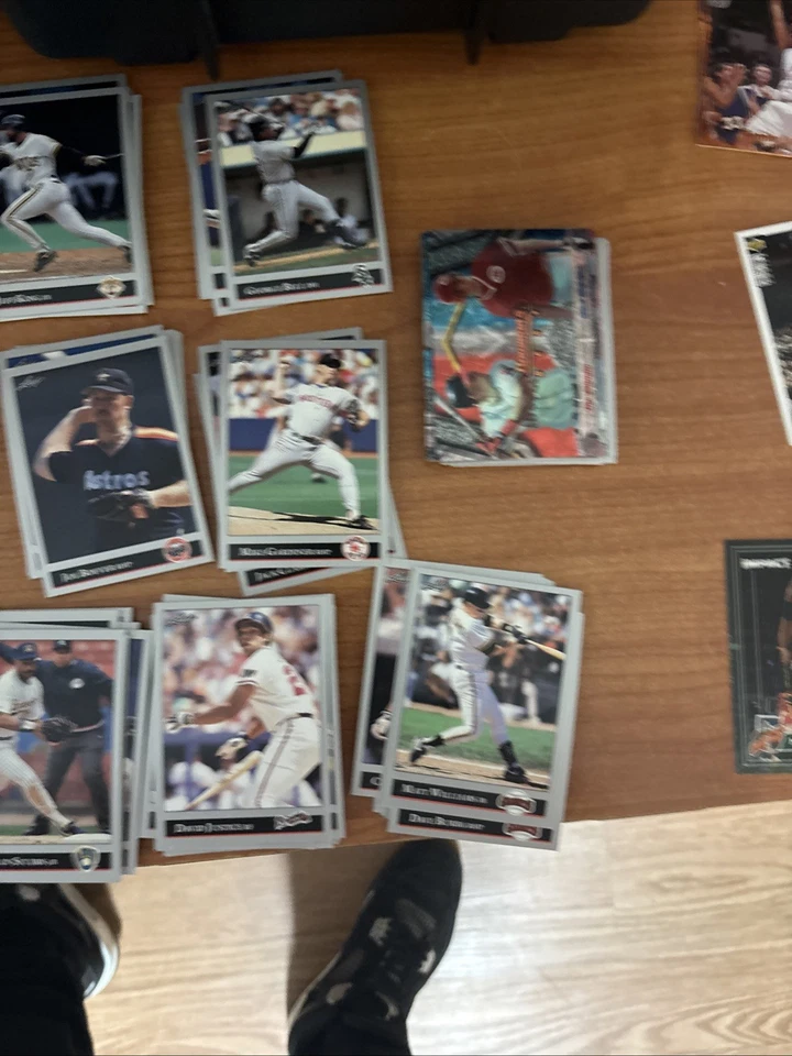 Lote de tarjetas base MLB Leaf 1992 Foto 4 de 4