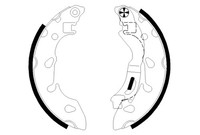 Pagid Bremsbackensatz H1801N FüR Ford KA RU8 Tdci Fiat 500 Panda Classic 312 169