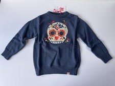 Tootsa Macginty Girls Haro Knit Jumper Dark Blue 4-5 Years