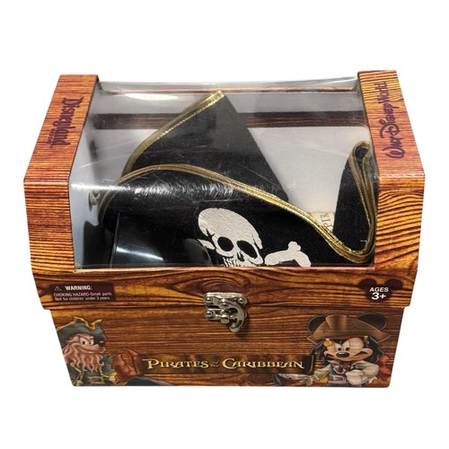 Disney Parks Pirates Of The Caribbean Kids Pirate Role Play Set Hat Hook Map