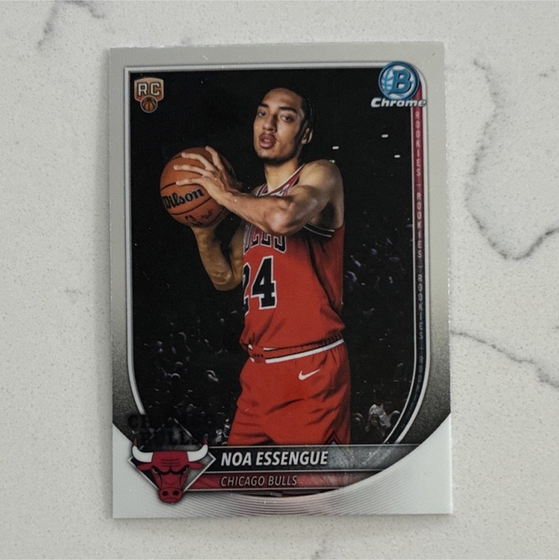 2025 Topps Bowman Noa Essengue Chrome RC #BCV-12