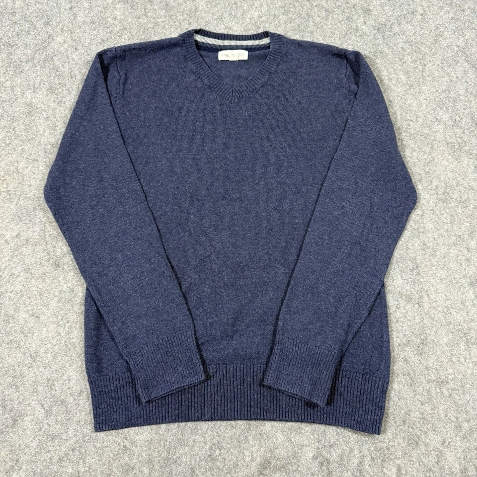 Suéter Tucker+Tate Cuello en V Manga Larga Juvenil/Niño Talla Mediana 8-10 Azul Marino Foto 2 de 4