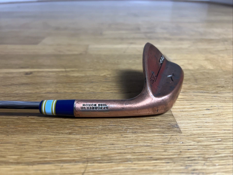 Mizuno T22 Copper Forged Pitching Wedge PX 6.5 Extra Stiff Shaft Midsize Grip - Image 4 of 4