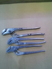 Assortment Of 3 Groove Joint Pliers Blue Point,Witco,Cresent Made In USA