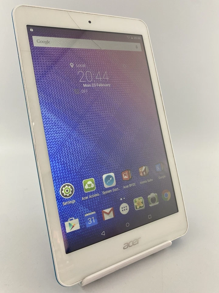 Acer Iconia One 8 B1-830 A5006 White WiFi 16GB 8" 1GB RAM Android Tablet Cracked - Image 3 of 4