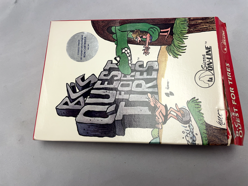 BC's The Quest for Tires Coleco Colecovision 1983 Complete in box CIB Manual - Picture 13 of 24