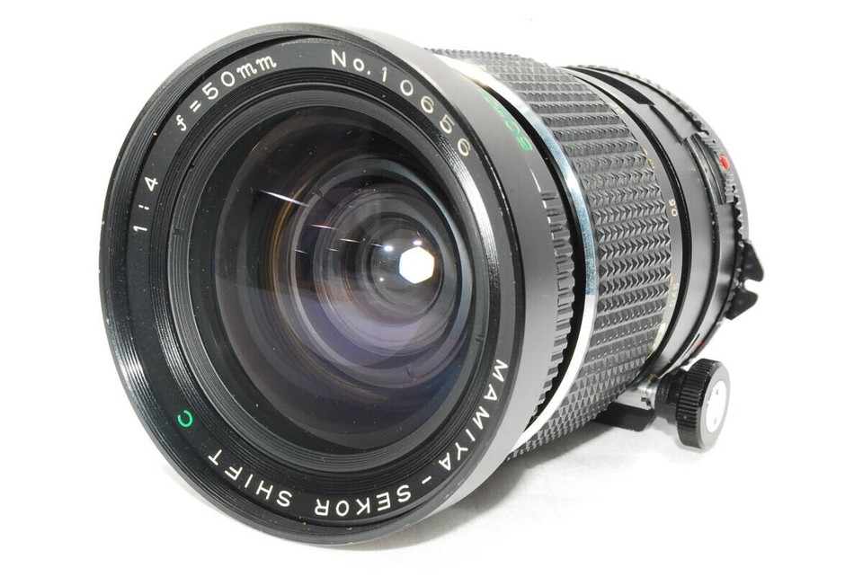 MAMIYA SEKOR SHIFT C 50mm F4 Medium format film camera shift lens for