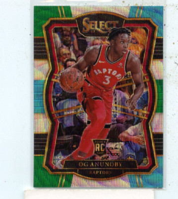 その他 OG Anunoby RC auto prizm 2017-18 Panini Prizm - OG Anunoby Signatures RC Auto Rookie