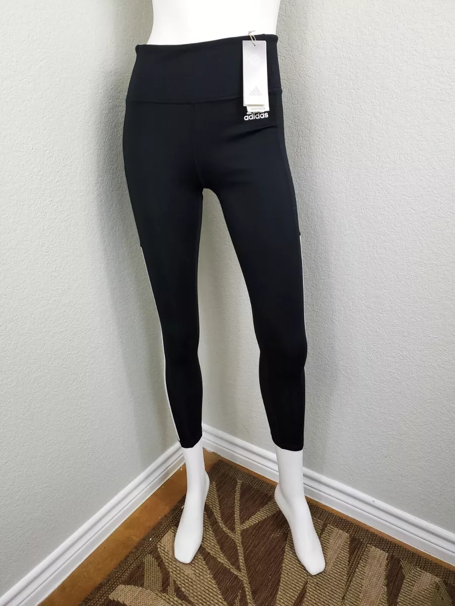 NWT Adidas Primegreen Black High Rise Athletic Leggings Size S