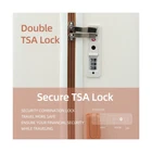 Carry On Luggage Set 4 Piece Hard Shell Suitcases Front Opening with TSA Lock...