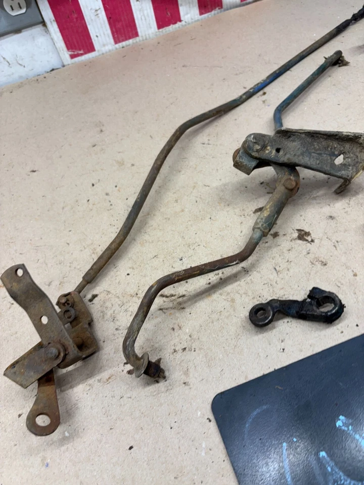 1949 1950 1951 Oldsmobile 88 98 303 394 TRANSMISSION LINKAGE RODS ROD ARMS TRANS - Image 3 of 4