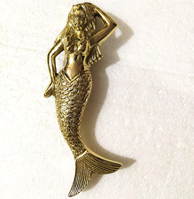 Brass Mermaid Door Knocker Solid Brass