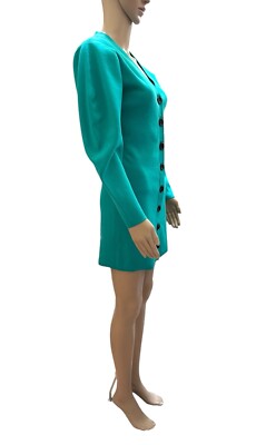 knee length dresses for ladies Sparkly Turquoise Tight Sequins Short Homecoming Dress Turquoise / US 16 main image 0