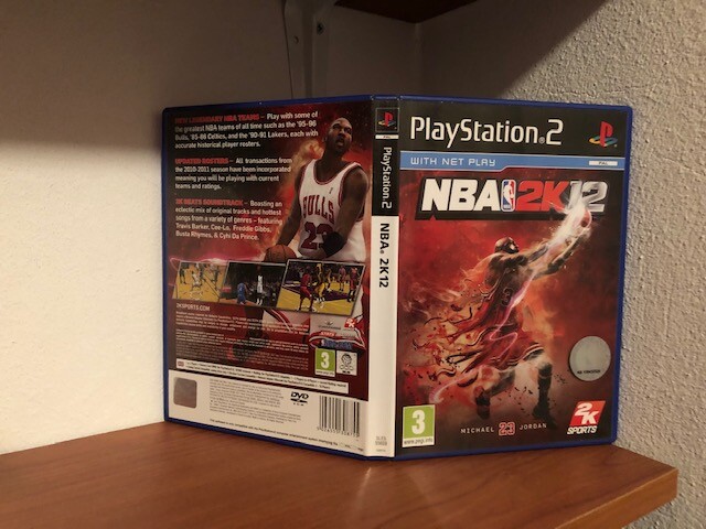 NBA 2K12 PAL UK Sony Playstation 2 PS2 CIB Michael Jordan 23 Cover