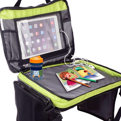 Kids Travel Tray And Ipad Tablet Holder Lap Desk Activity Tray