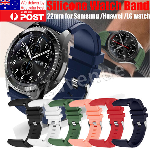 22mm Silicone Watch Band Strap For SAMSUNG GALAXY Watch 46MM SM-R800 - Picture 21 of 24