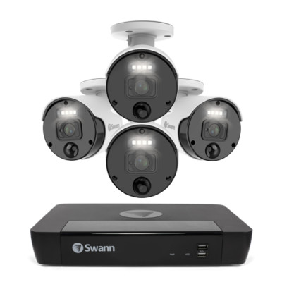 Swann Refurbished Master Series 4K HD 4 Camera 8 Channel NVR Security System