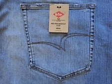 Lee Cooper Jeans LC20 Med Rise Bootcut Men's Pale Blue Jeans W54" LEG 30"