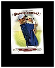 2018 Upper Deck Goodwin Champions #27 Wesley Bryan Golf