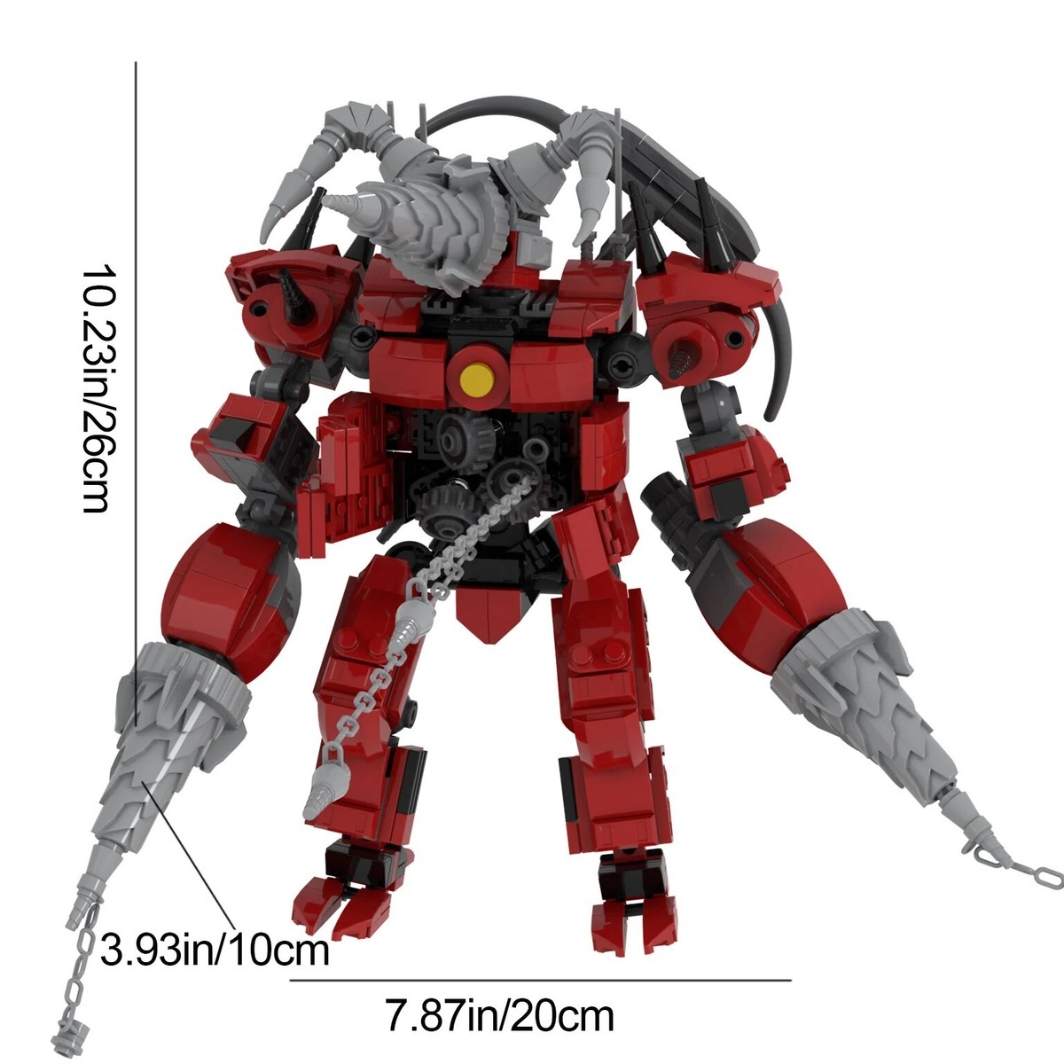 【しんたろ】13点 Skibidi Toilet Titan Upgraded Titan Drillman Building Blocks Set