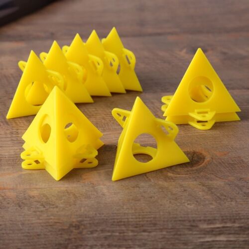 Pyramid Stands Set Woodworking Triangle Paint Pads Feet Painter Wood Work - Picture 4 of 10