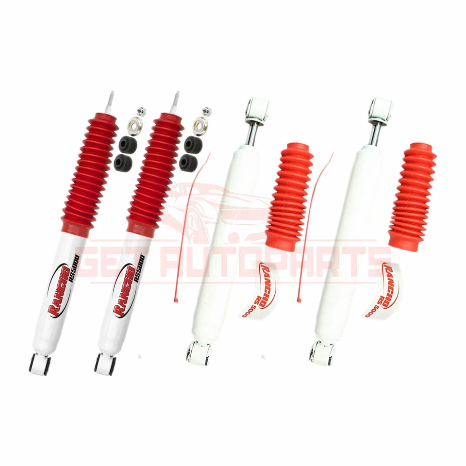 01-10 Chevy Silverado 2500HD 4WD 1-2.5" Lift RS5000X Rancho Shocks - Imagem 2 de 4