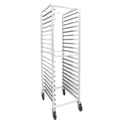 Aluminium Bäckerei 20 Ebenen Blech Pfanne Tablett Regal Wagen 515Bx660Tx1759Hmm