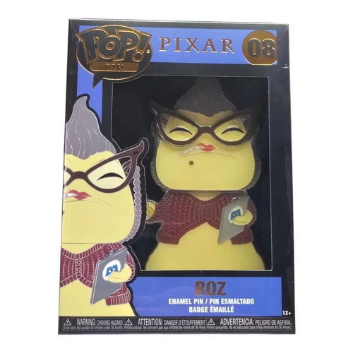 Funko POP! Pins Pixar Monsters, Inc. Roz Enamel Pin Disney Pixar Always Watching